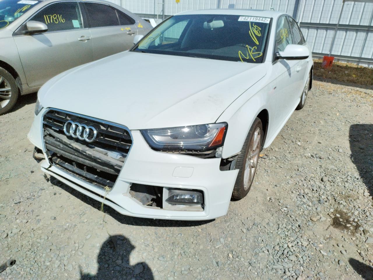 Photo 2 from auction – 2016 AUDI A4 PREMIUM with VIN WAUBFAFL5GN007860