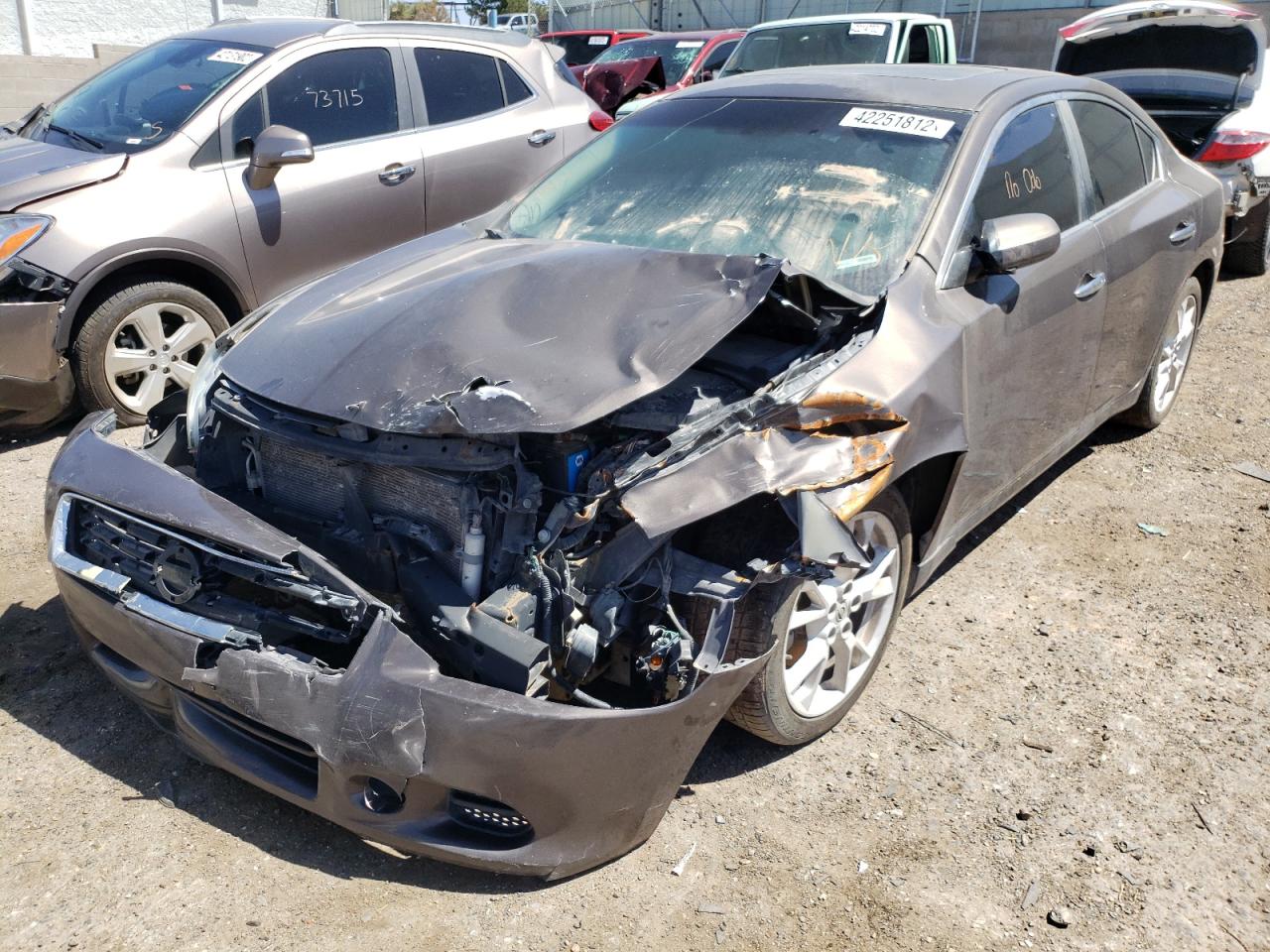 Photo 2 from auction – 2013 NISSAN MAXIMA S with VIN 1N4AA5AP7DC821164