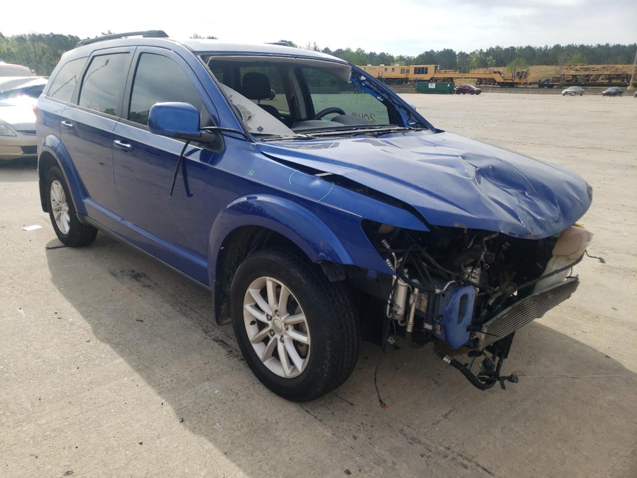 DODGE JOURNEY SX 2015 with VIN 3C4PDCBG2FT665637 - Photo from auction