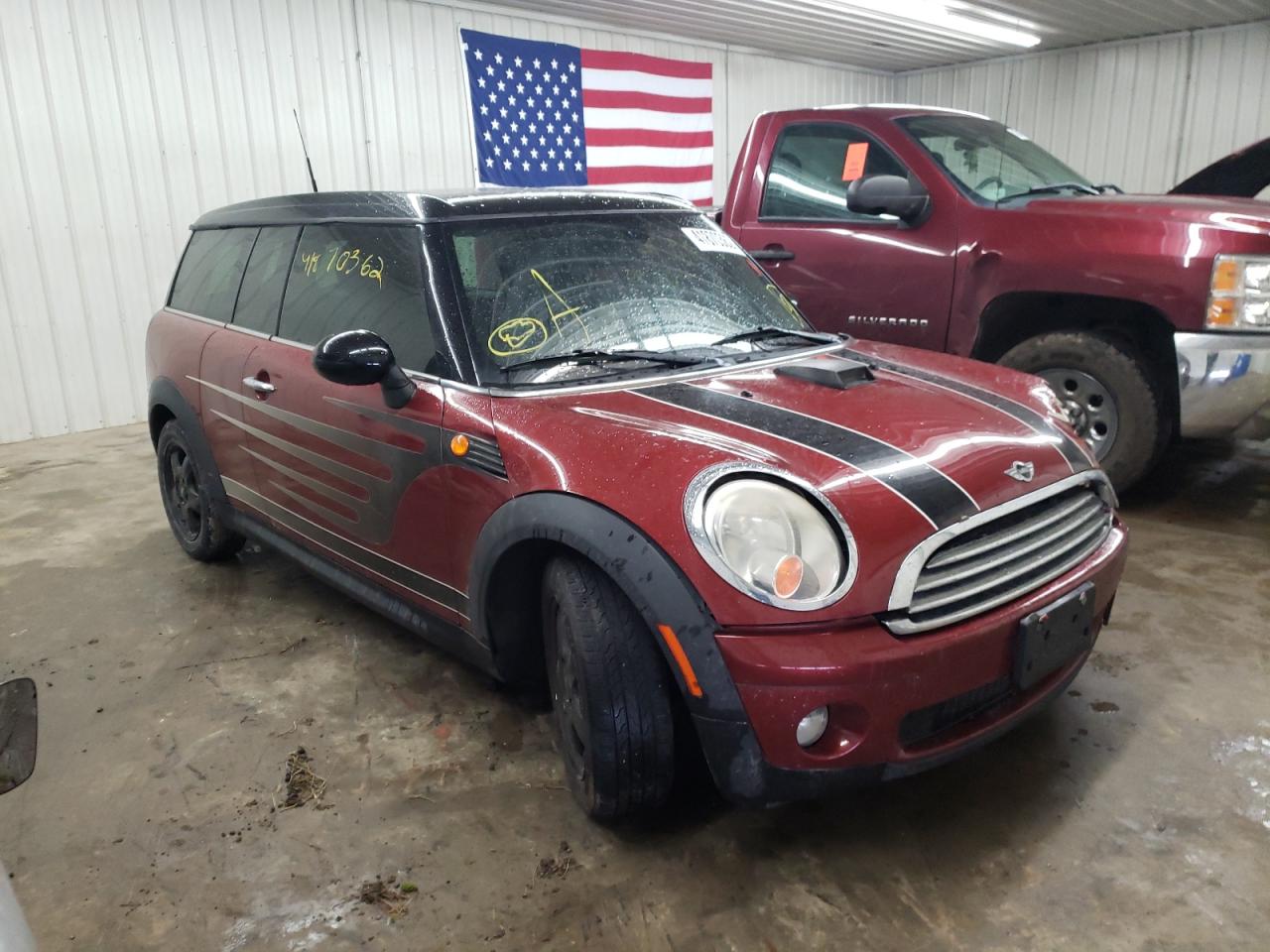 MINI COOPER CLU 2009 with VIN WMWML33599TX50491 - Photo from auction