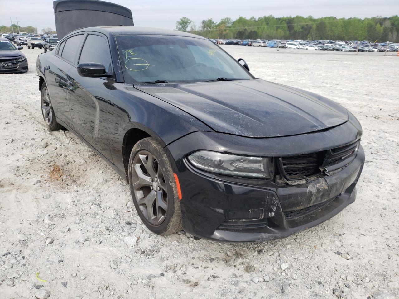 DODGE CHARGER SX 2016 with VIN 2C3CDXHG4GH357185 - Photo from auction