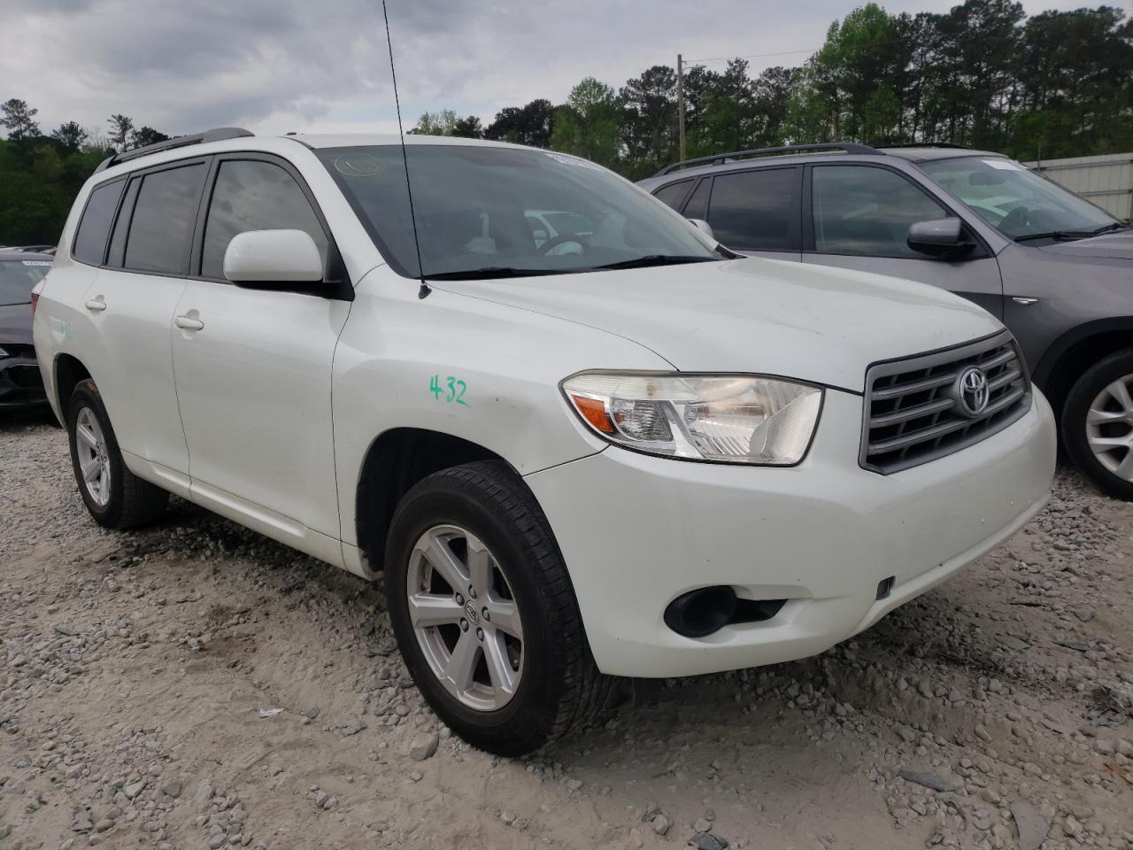 TOYOTA HIGHLANDER 2010 with VIN JTEZA3EHXA2011089 - Photo from auction