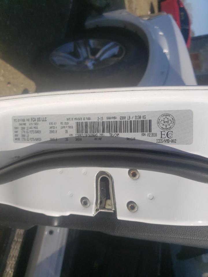 Photo 10 from auction – 2015 RAM 1500 SPORT with VIN 1C6RR7UT8FS628645