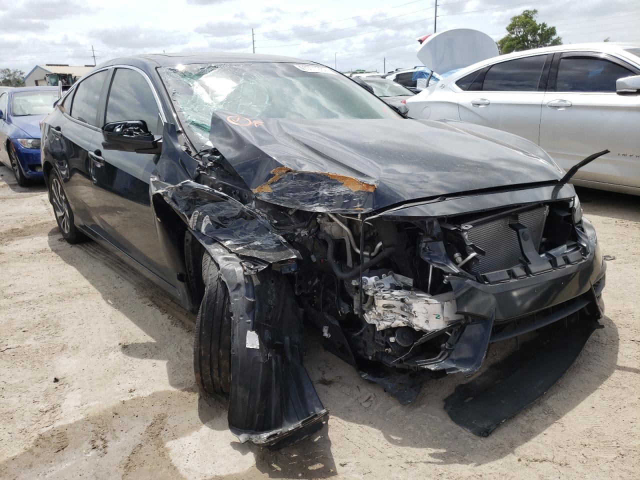 HONDA CIVIC EX 2016 with VIN 19XFC2F77GE065821 - Photo from auction