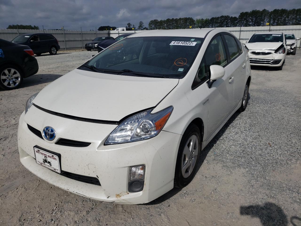 Photo 2 from auction – 2011 TOYOTA PRIUS with VIN JTDKN3DU1B5328722