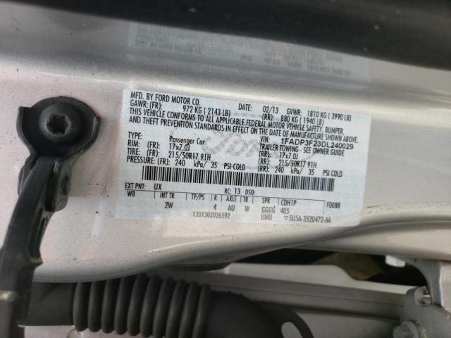Photo 10 from auction – 2013 FORD FOCUS SE with VIN 1FADP3F23DL240029