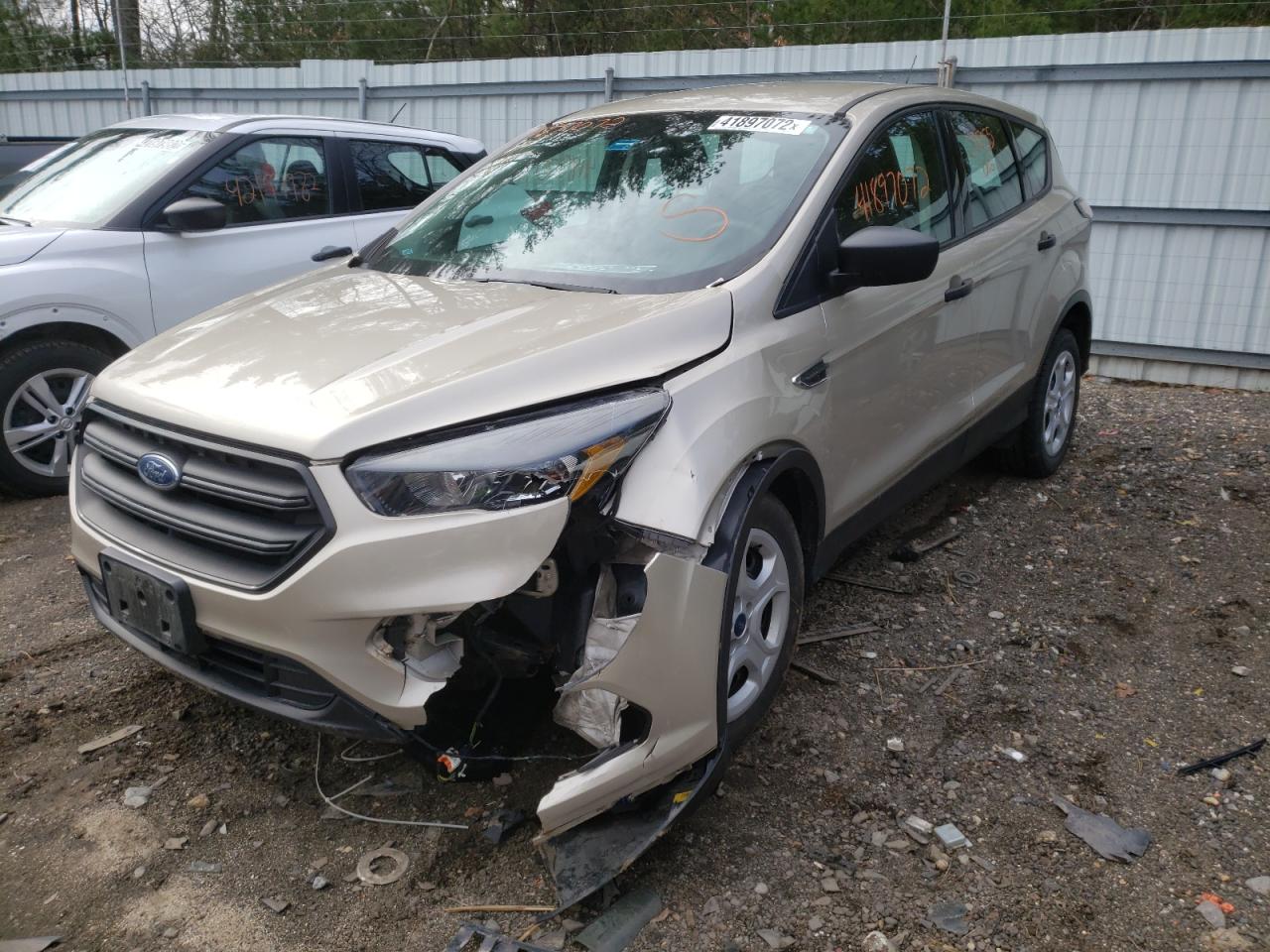 Photo 2 from auction – 2018 FORD ESCAPE S with VIN 1FMCU0F78JUA59499