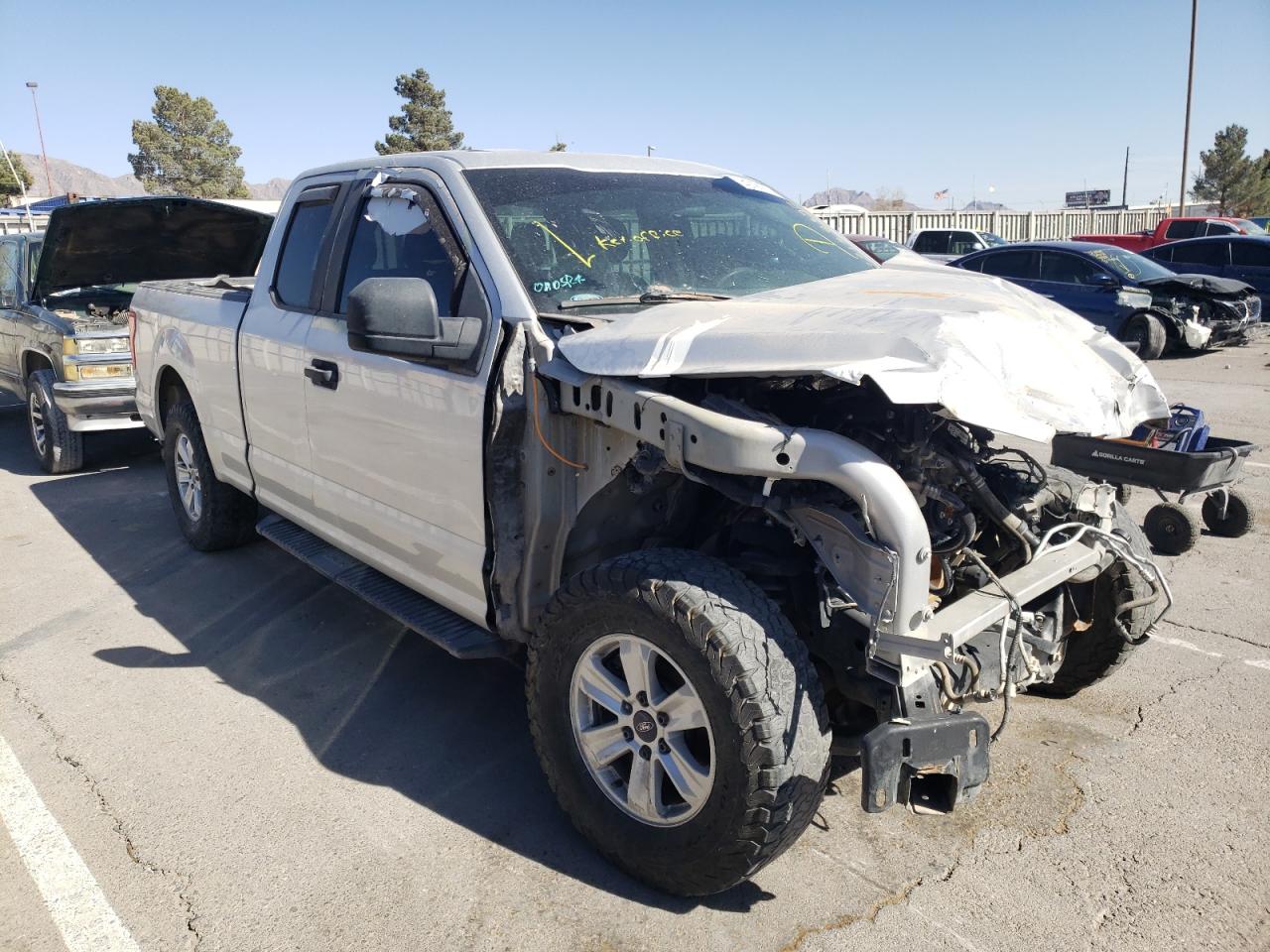 FORD F150 SUPER 2015 with VIN 1FTEX1C81FKD19302 - Photo from auction