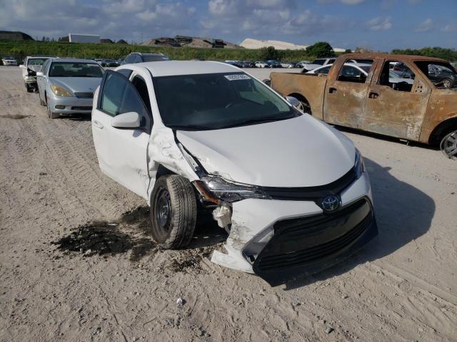 TOYOTA COROLLA L 2019 with VIN 2T1BURHE2KC172038 - Photo from auction