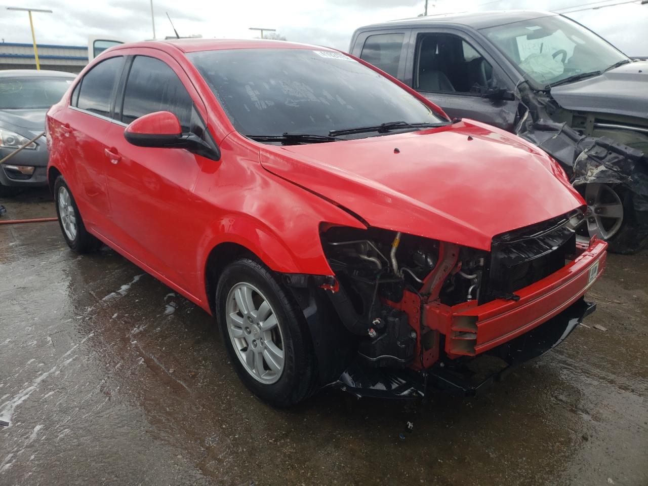 CHEVROLET SONIC LT 2014 with VIN 1G1JC5SH8E4173334 - Photo from auction