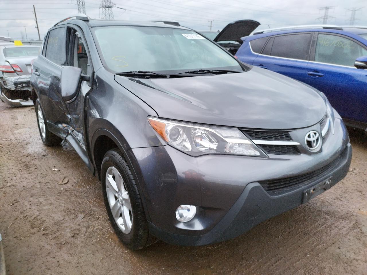TOYOTA RAV4 XLE 2014 with VIN 2T3RFREV3EW170712 - Photo from auction