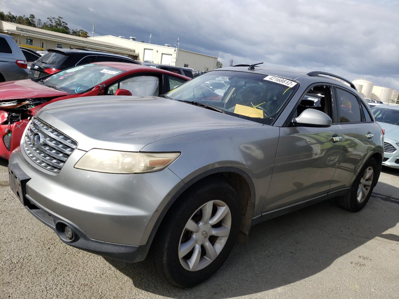 Photo 2 from auction – 2005 INFINITI FX35 with VIN JNRAS08U65X106151