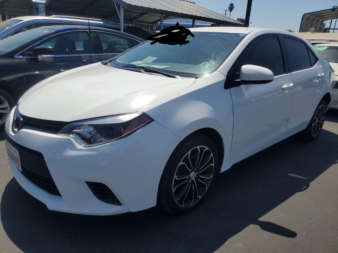Photo 2 from auction – 2016 TOYOTA COROLLA L with VIN 5YFBURHE6GP519314