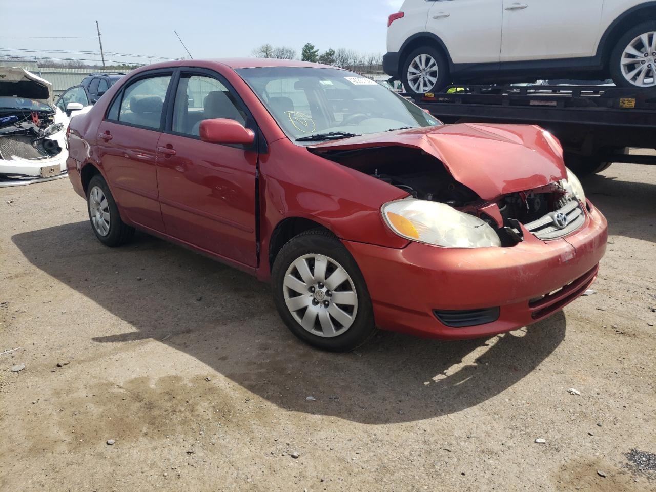 TOYOTA COROLLA CE 2004 with VIN 2T1BR32E64C272458 - Photo from auction