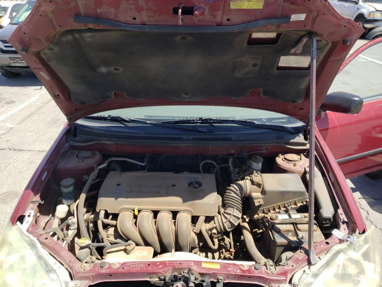 Photo 7 from auction – 2005 TOYOTA COROLLA CE with VIN 1NXBR32E25Z547503