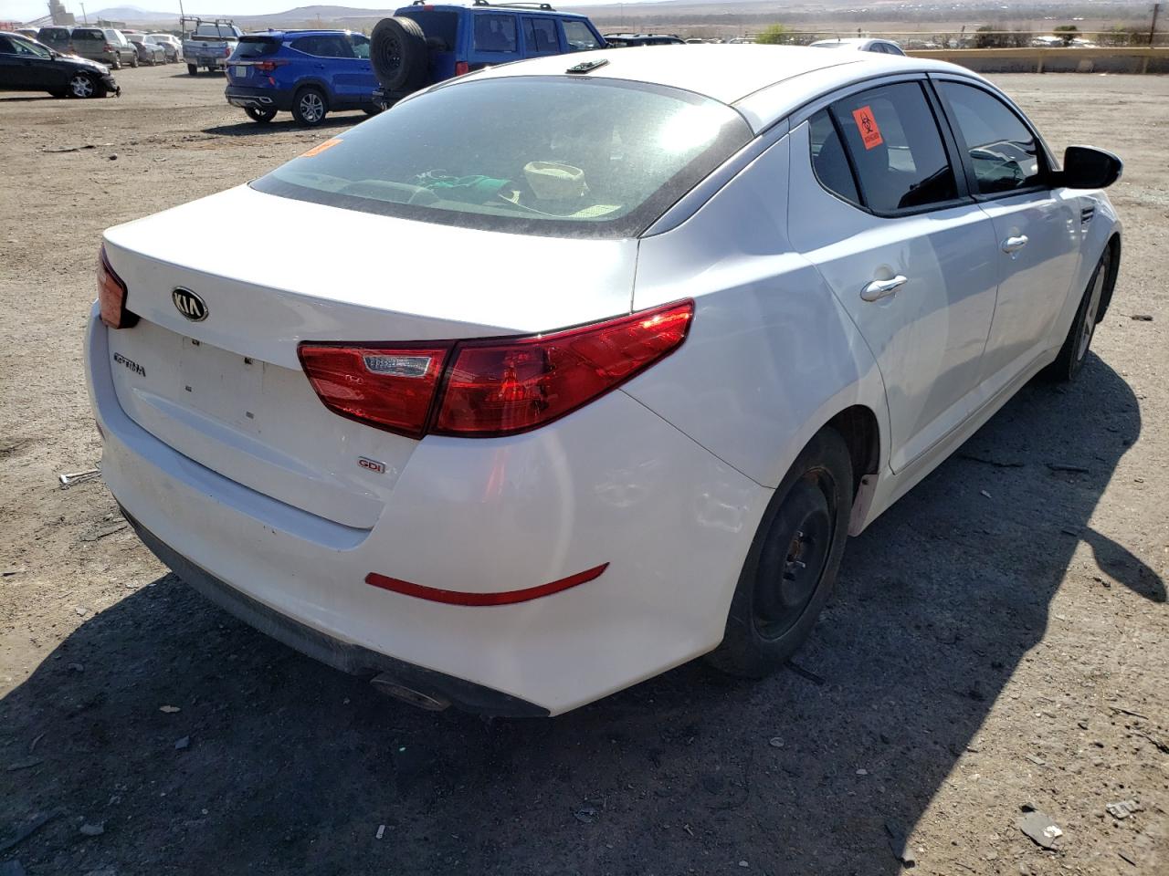 Photo 4 from auction – 2015 KIA OPTIMA LX with VIN 5XXGM4A70FG381006