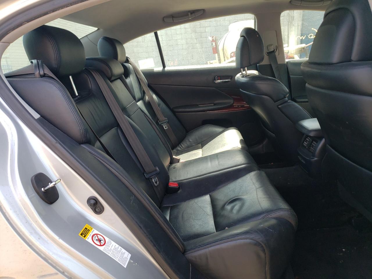 Photo 6 from auction – 2007 LEXUS GS 350 with VIN JTHCE96SX70010488