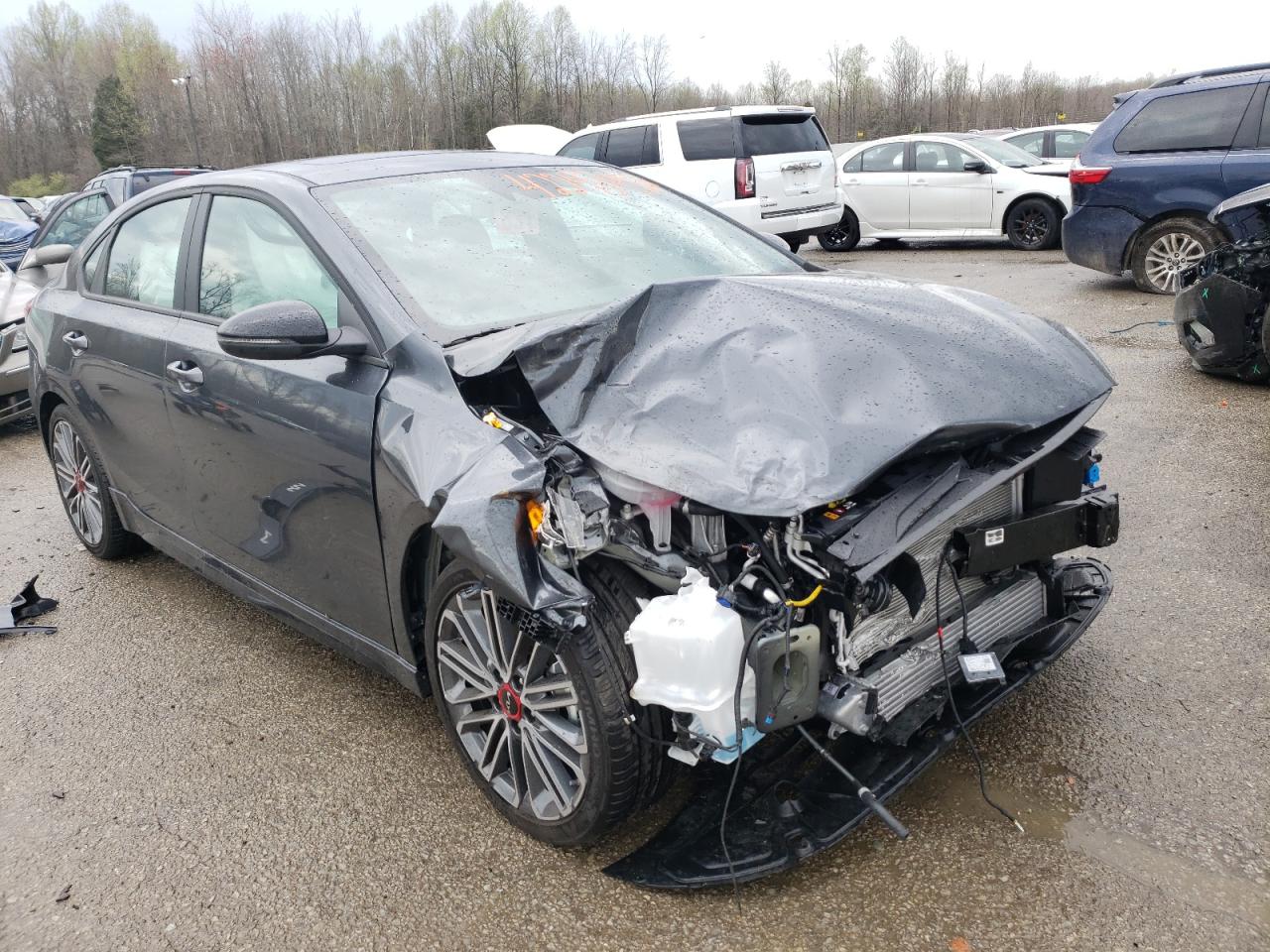 Photo 1 from auction – 2022 KIA FORTE GT with VIN 3KPF44AC0NE464046