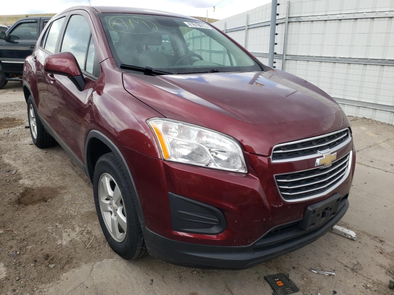 Foto 1 de la subasta – 2016 CHEVROLET TRAX LS con VIN 3GNCJNSB5GL266981