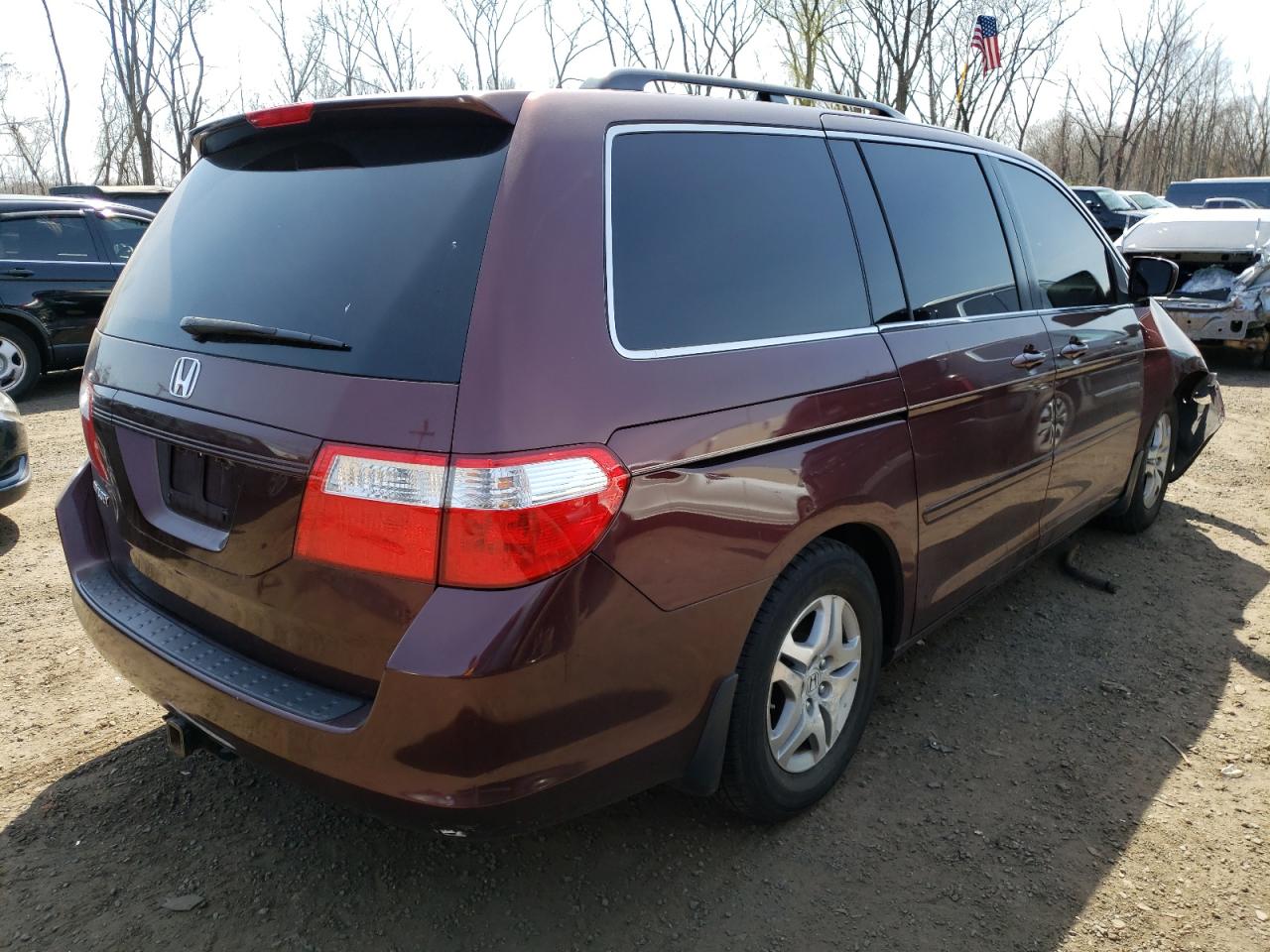 Photo 4 from auction – 2007 HONDA ODYSSEY EX with VIN 5FNRL38747B433527