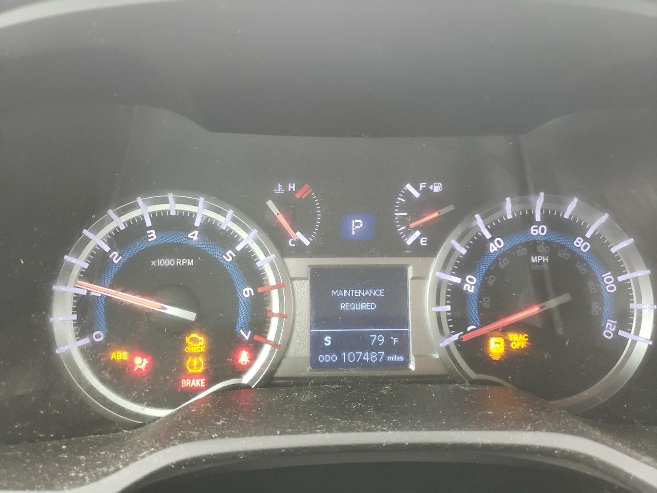 Photo 8 from auction – 2016 TOYOTA 4RUNNER SR with VIN JTEBU5JR9G5286205