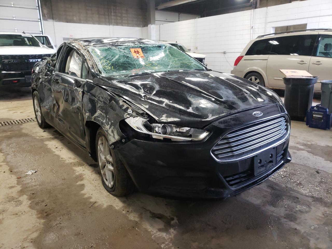 FORD FUSION SE 2016 with VIN 1FA6P0HD1G5131583 - Photo from auction
