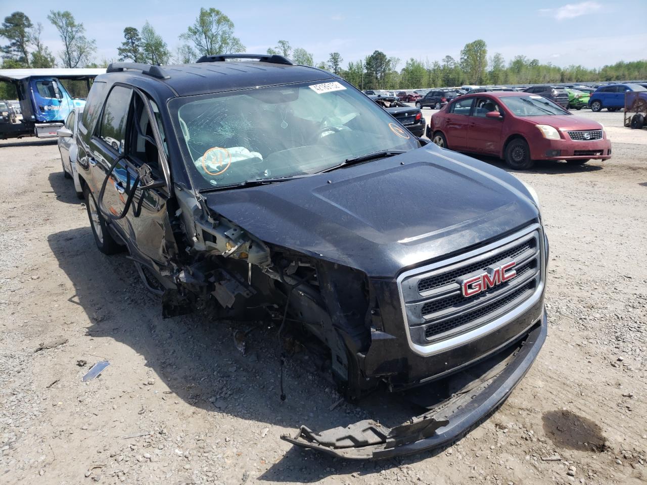 GMC ACADIA SLE 2014 with VIN 1GKKRPKD8EJ109058 - Photo from auction
