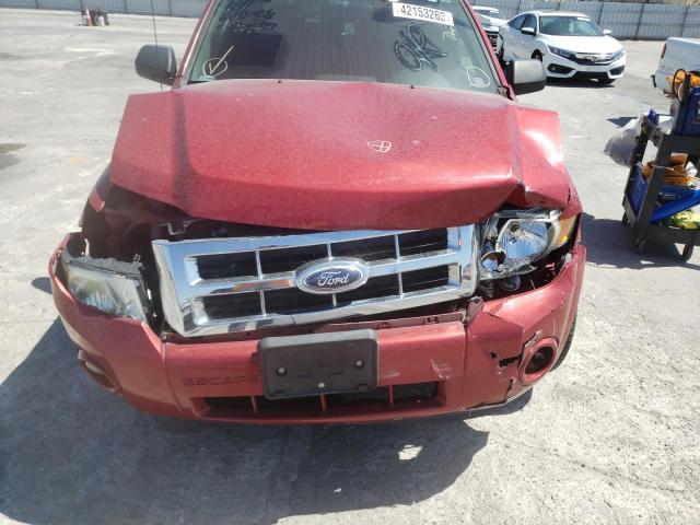 Photo 9 from auction – 2012 FORD ESCAPE XLT with VIN 1FMCU0DG8CKA76403