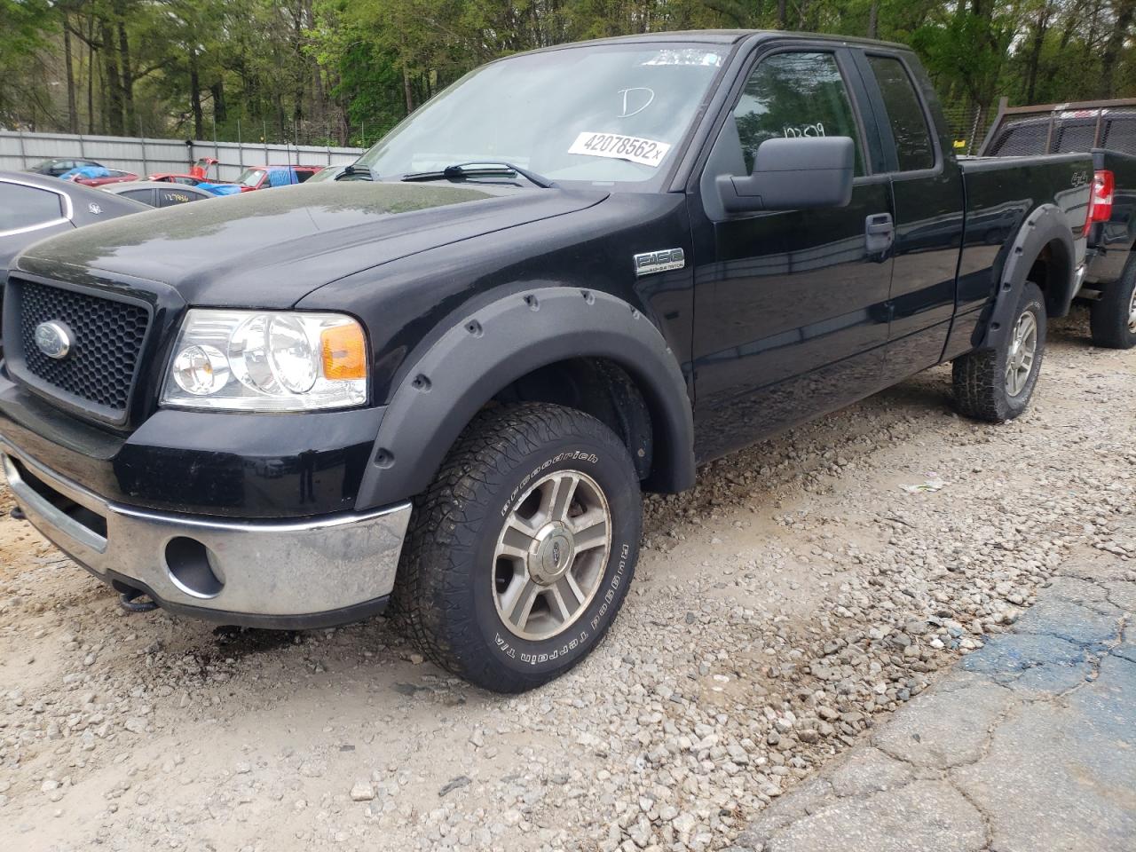 Photo 2 from auction – 2006 FORD F150 with VIN 1FTPX14VX6FB08024