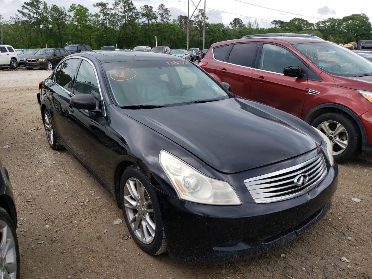 INFINITI G35 2007 with VIN JNKBV61E57M729958 - Photo from auction