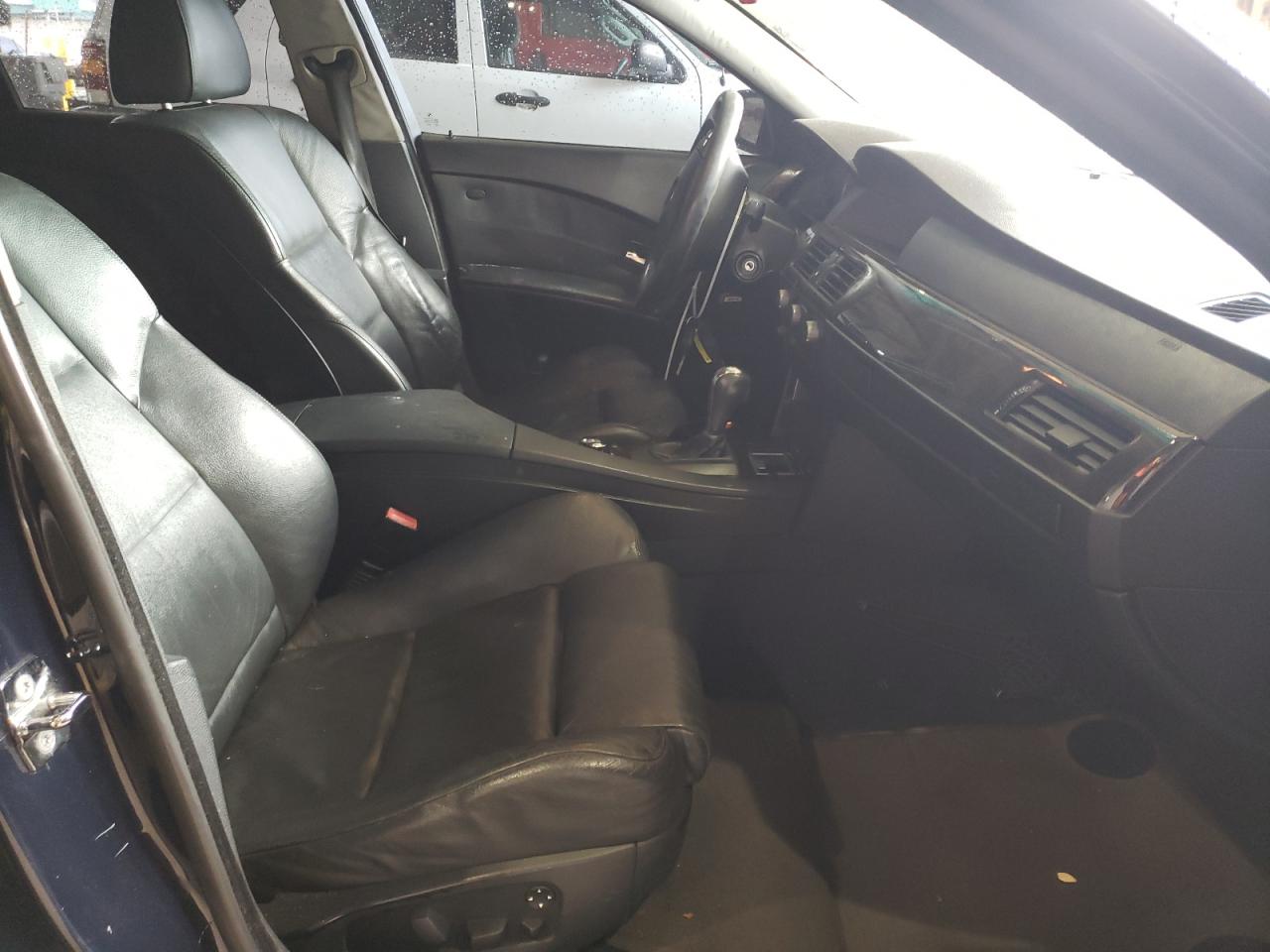 Photo 5 from auction – 2005 BMW 530 I with VIN WBANA73575B814528