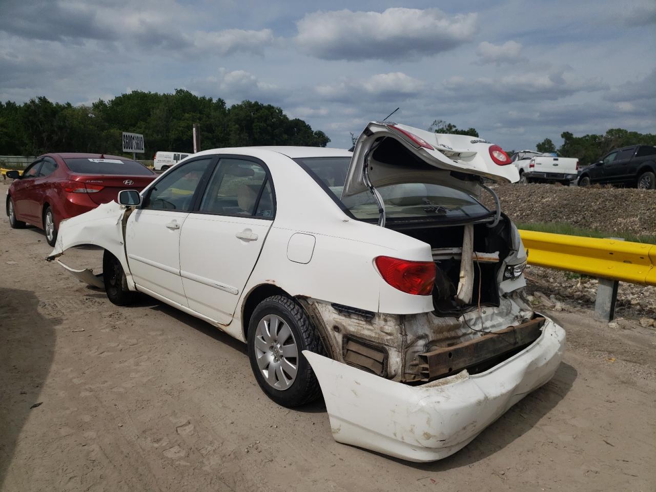 Photo 3 from auction – 2003 TOYOTA COROLLA CE with VIN JTDBR32EX30006823