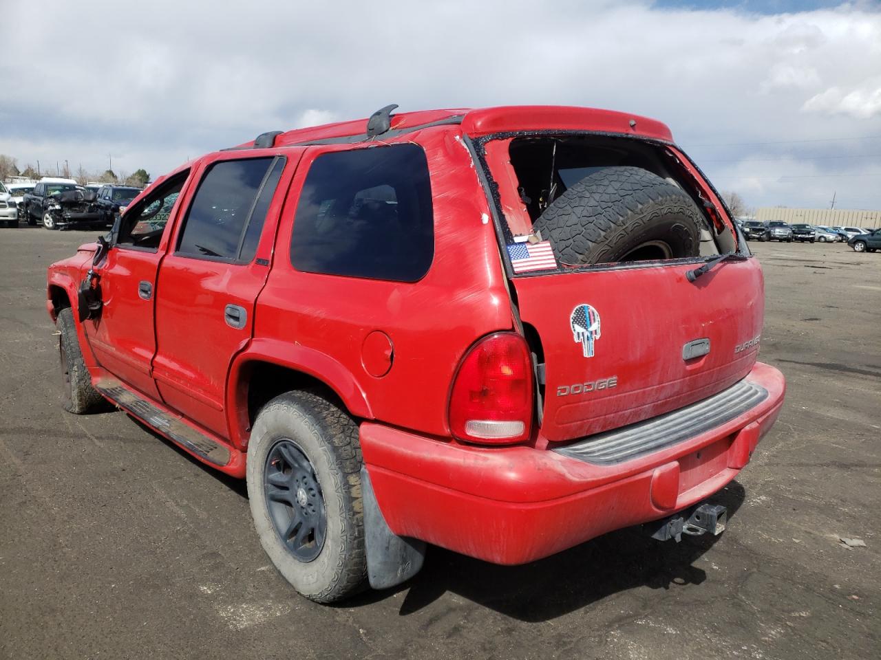 Photo 3 from auction – 2002 DODGE DURANGO SL with VIN 1B8HS58Z02F186180