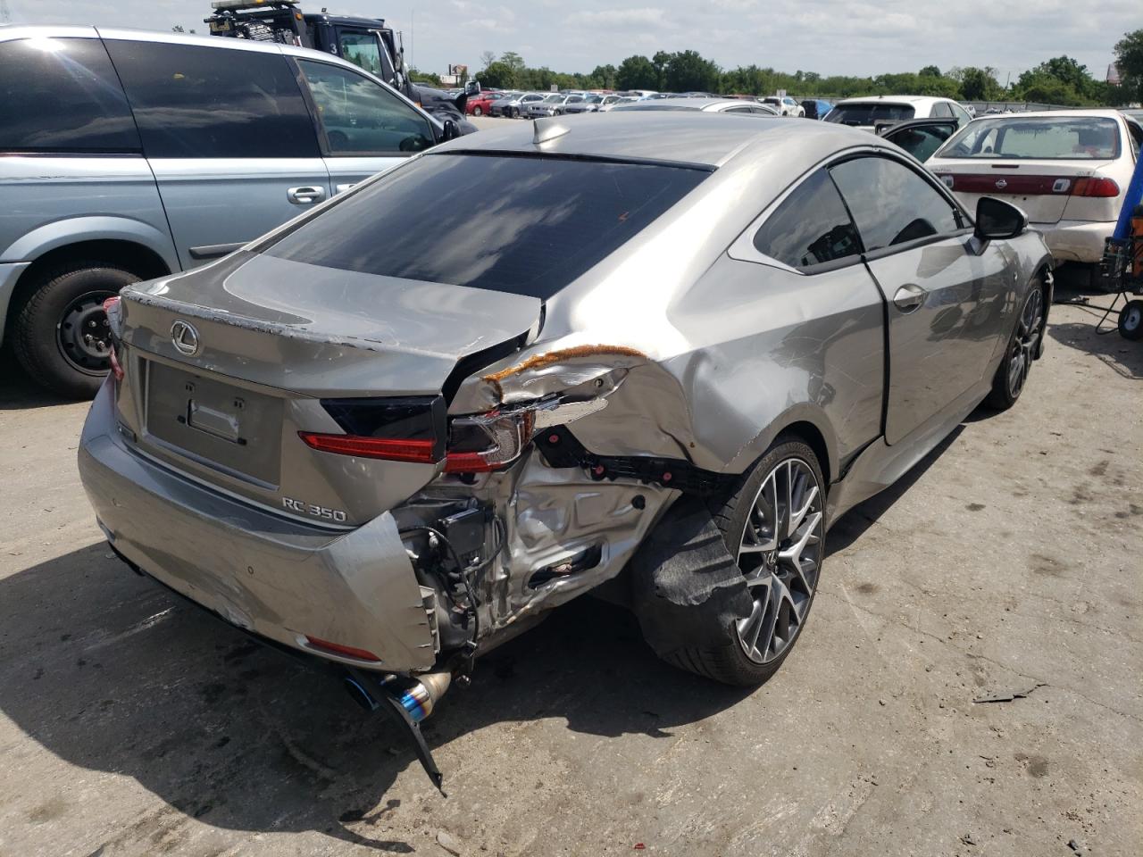 Photo 4 from auction – 2015 LEXUS RC 350 with VIN JTHHE5BC1F5010765