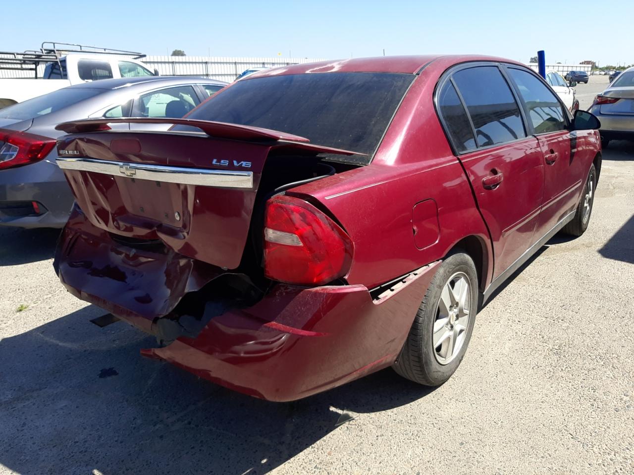 Photo 4 from auction – 2005 CHEVROLET MALIBU LS with VIN 1G1ZT54885F270733