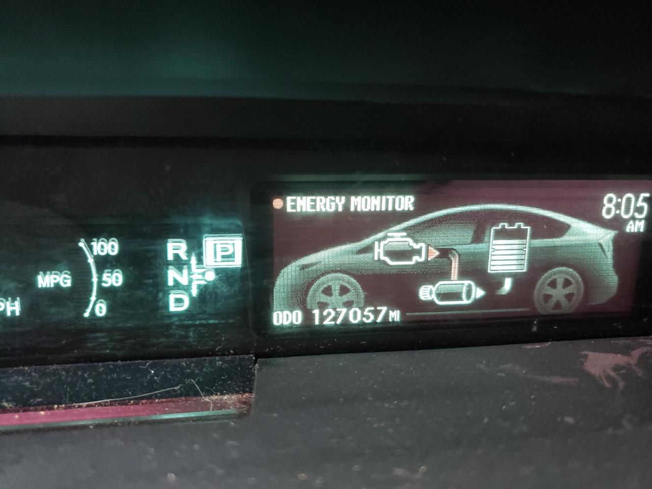 Photo 8 from auction – 2013 TOYOTA PRIUS with VIN JTDKN3DU5D5631375