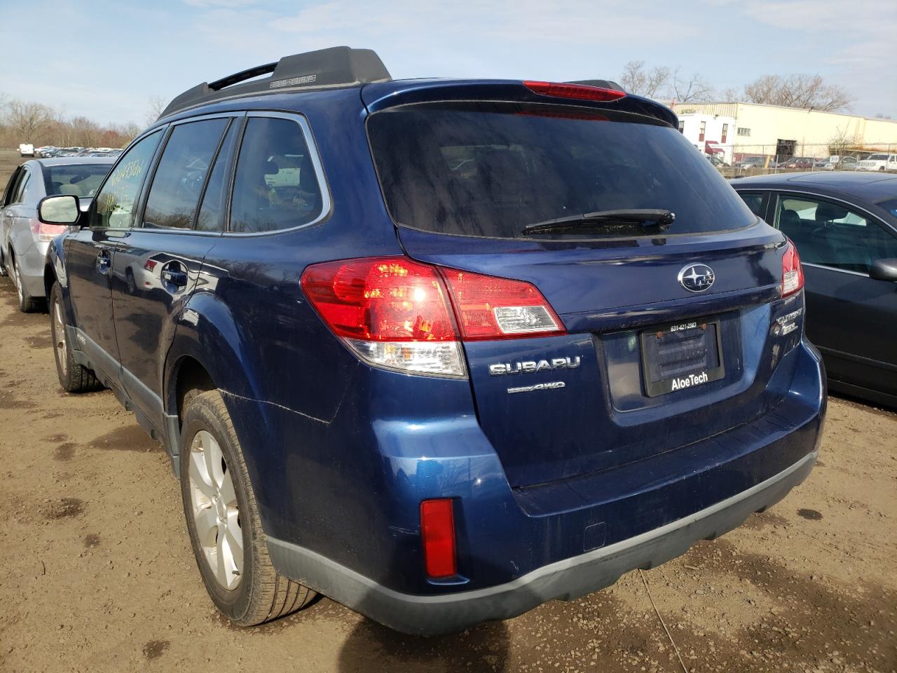 Photo 3 from auction – 2010 SUBARU OUTBACK 2. with VIN 4S4BRBKC5A3367506