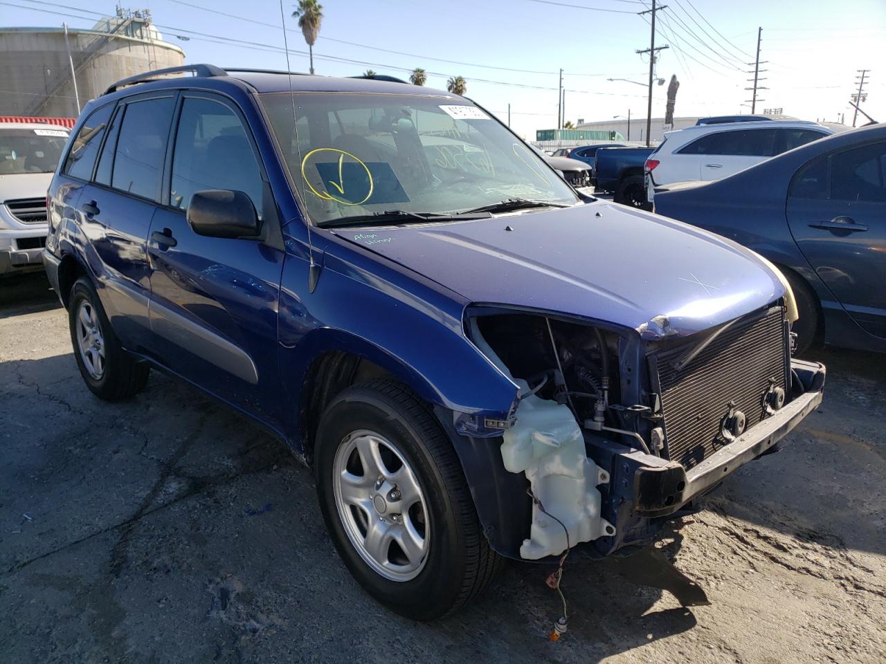 TOYOTA RAV4 2003 with VIN JTEGH20V530111156 - Photo from auction