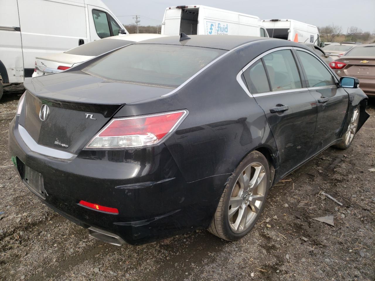 Photo 4 from auction – 2014 ACURA TL ADVANCE with VIN 19UUA9F78EA001035