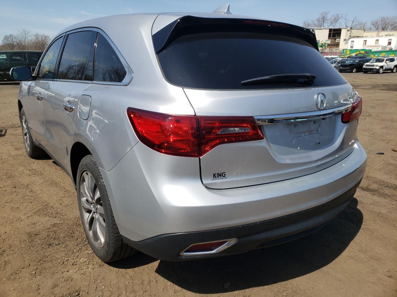 Photo 3 from auction – 2015 ACURA MDX TECHNO with VIN 5FRYD4H43FB019978