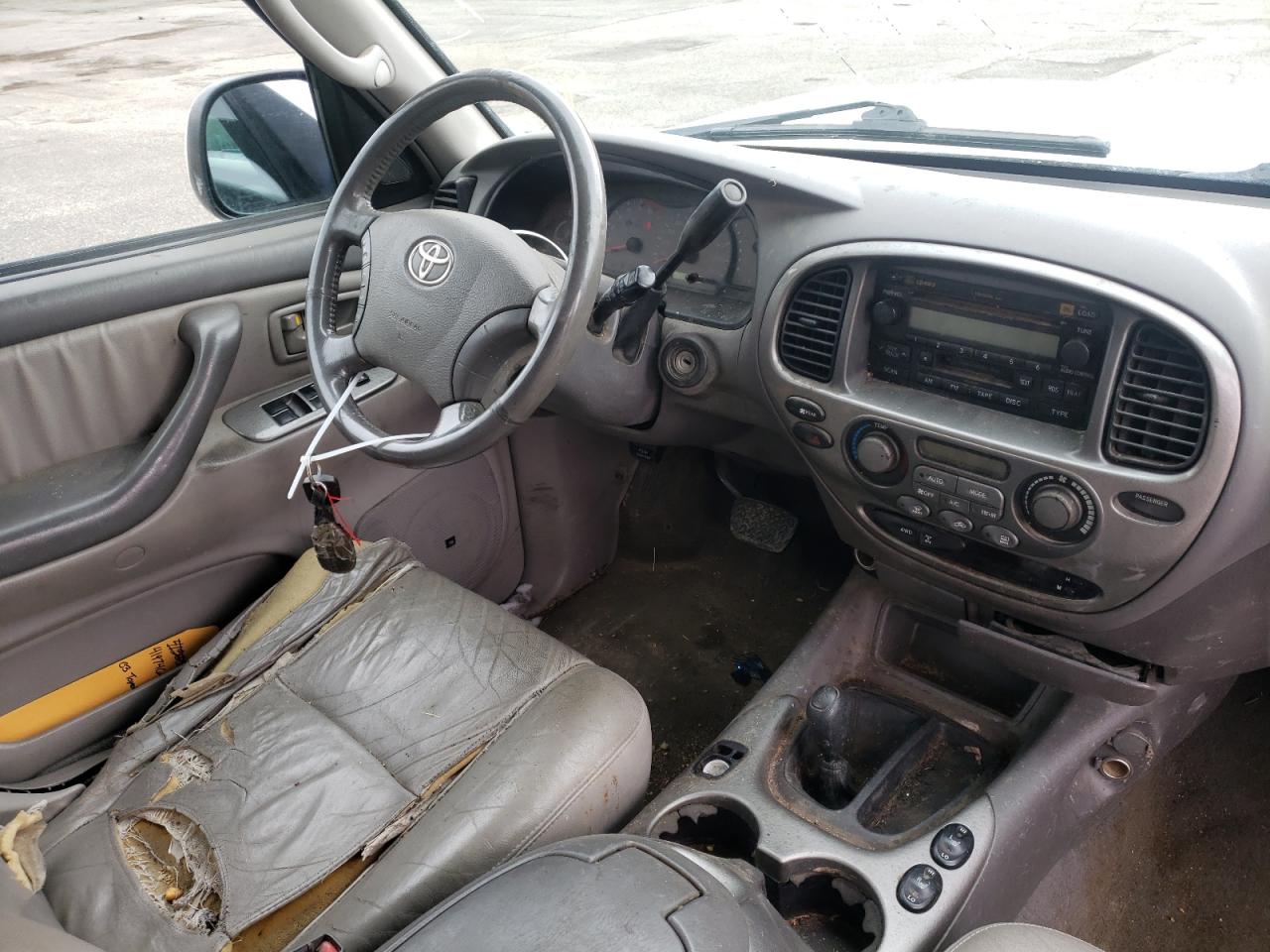Photo 9 from auction – 2003 TOYOTA SEQUOIA LI with VIN 5TDBT48A73S159197