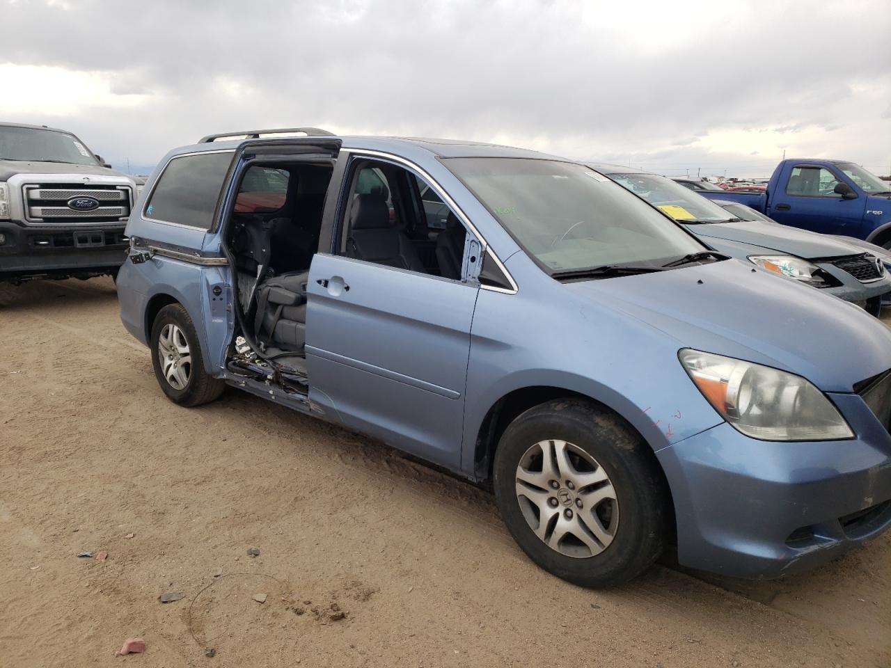 Photo 9 from auction – 2007 HONDA ODYSSEY EX with VIN 5FNRL38647B012561