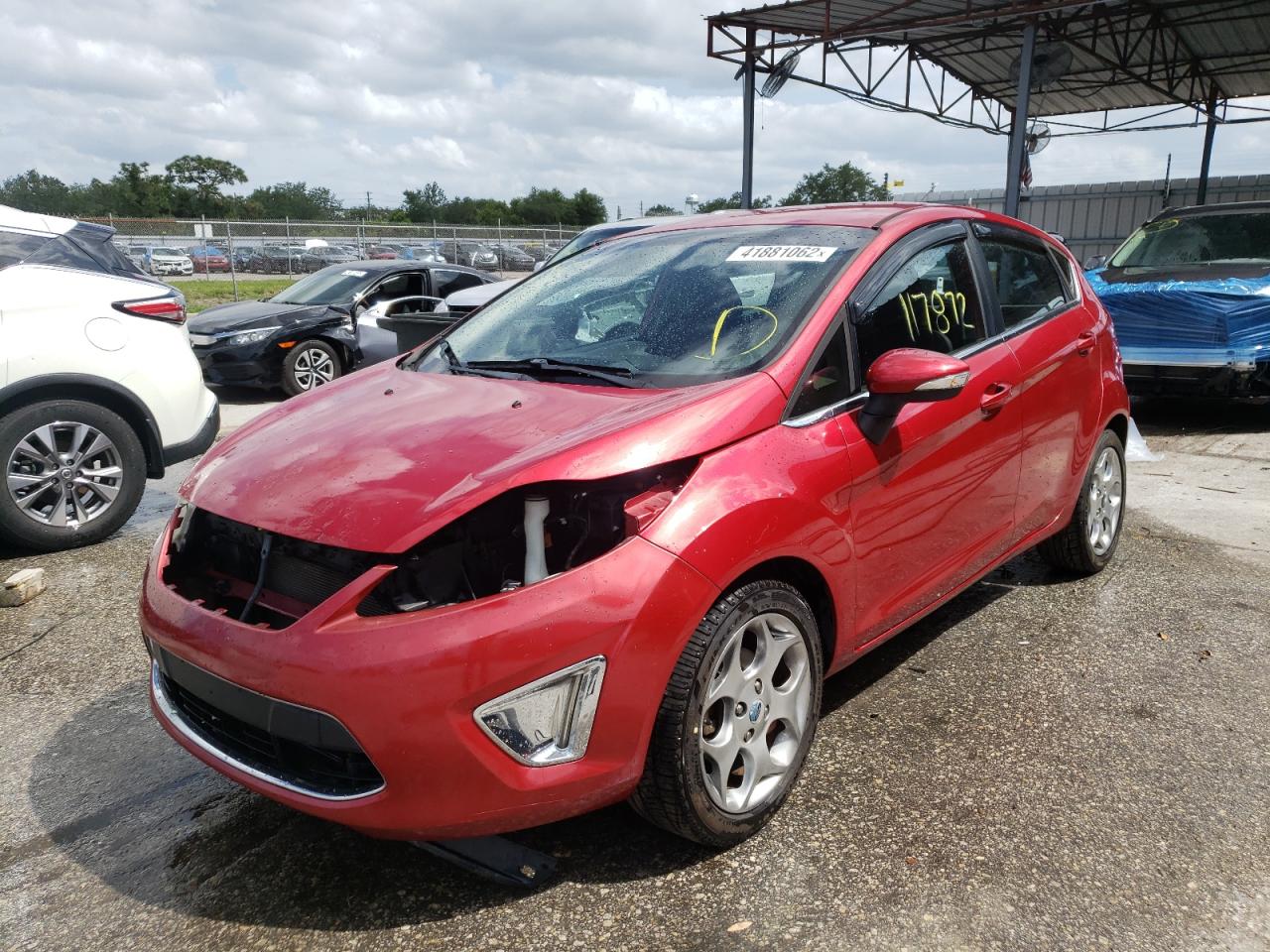 Photo 2 from auction – 2011 FORD FIESTA SES with VIN 3FADP4FJ0BM174841