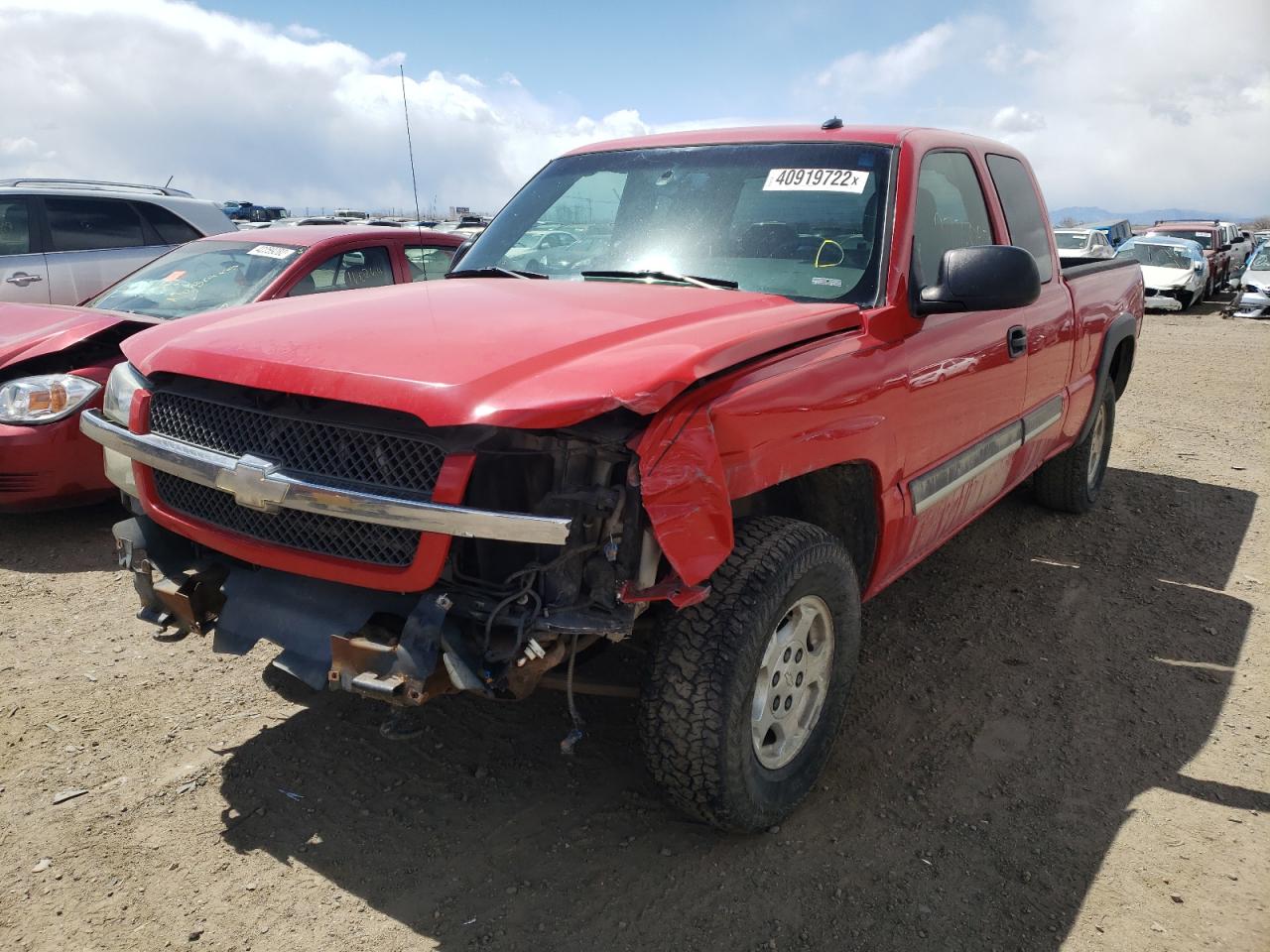 Photo 2 from auction – 2003 CHEVROLET SILVRDO LT with VIN 1GCEK19T03E280013