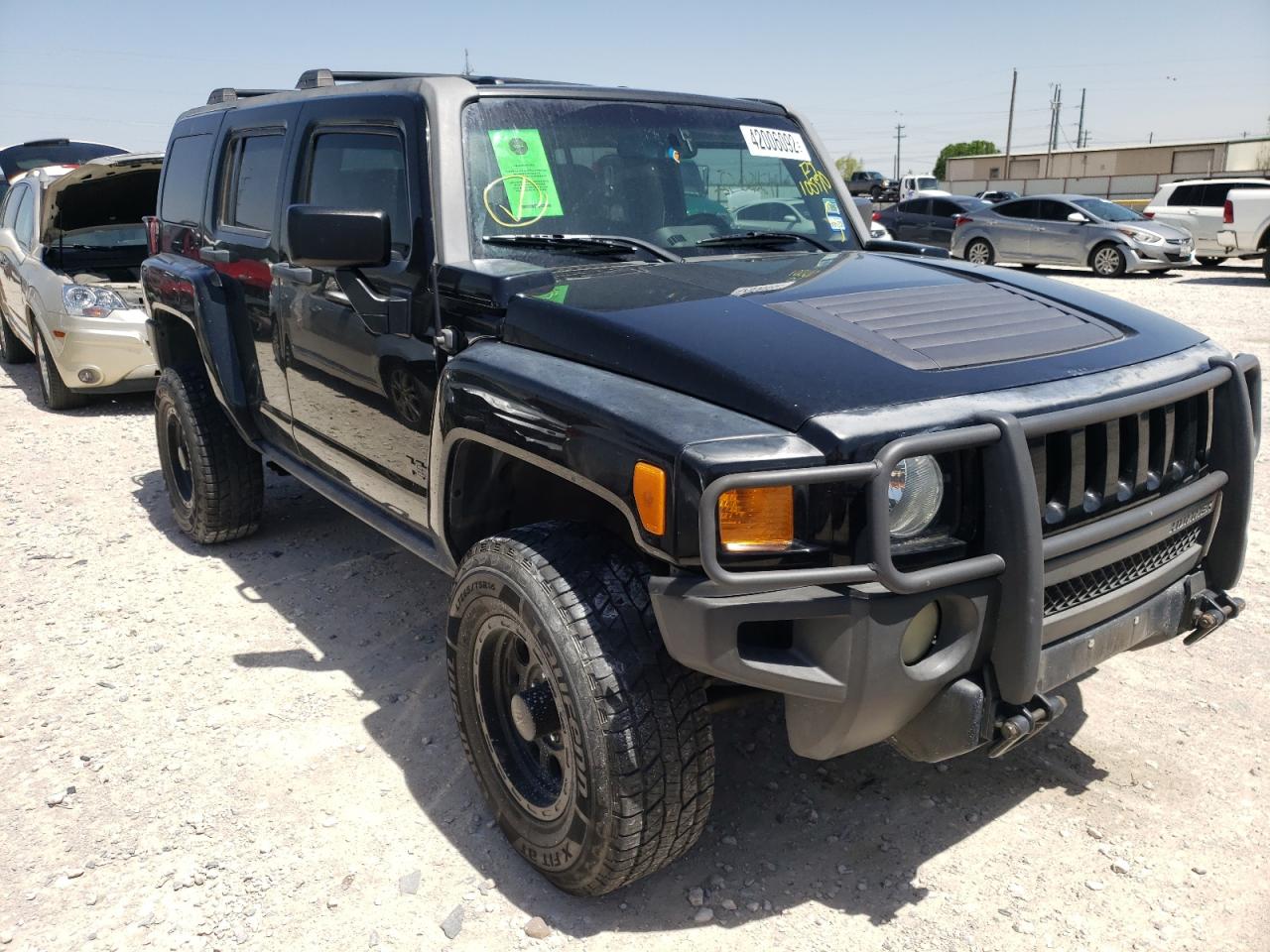 HUMMER H3 2009 with VIN 5GTEN13E098100370 - Photo from auction