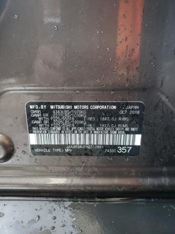 Photo 10 from auction – 2017 MITSUBISHI OUTLANDER with VIN JA4AR3AU1HZ010681