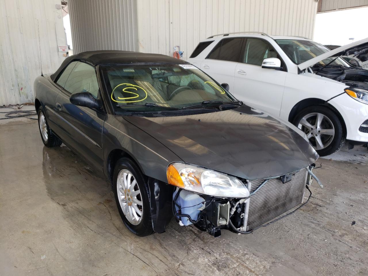 CHRYSLER SEBRING LX 2002 with VIN 1C3EL55R52N217474 - Photo from auction