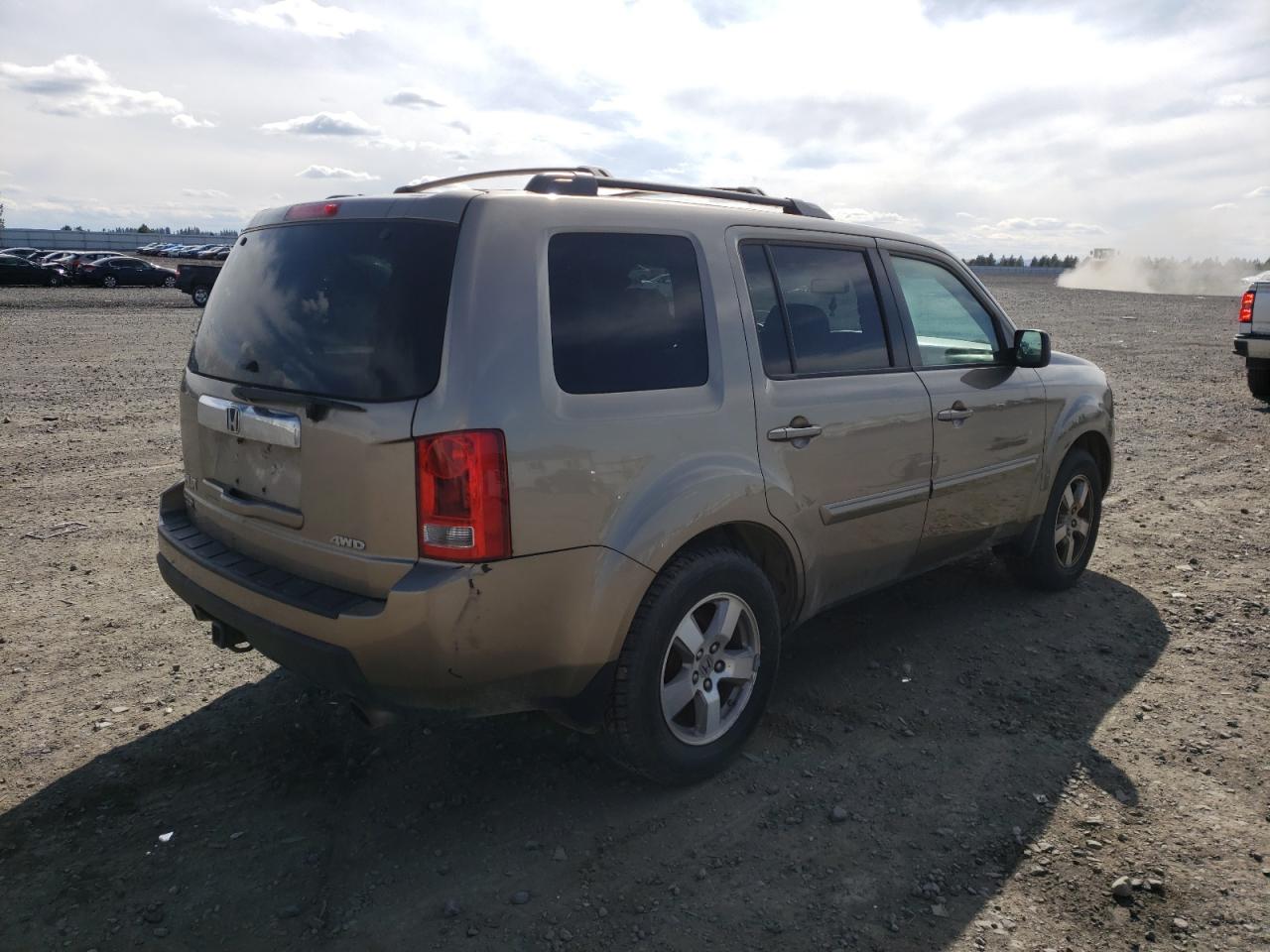 Photo 4 from auction – 2009 HONDA PILOT EXL with VIN 5FNYF48639B050021