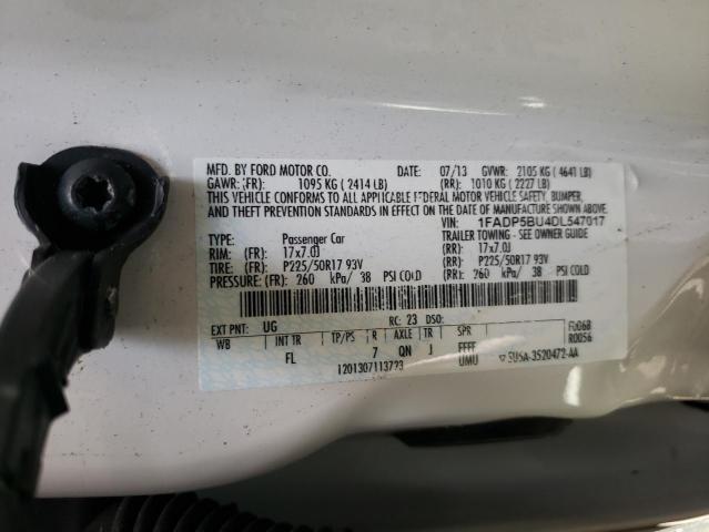 Photo 10 from auction – 2013 FORD C-MAX SEL with VIN 1FADP5BU4DL547017