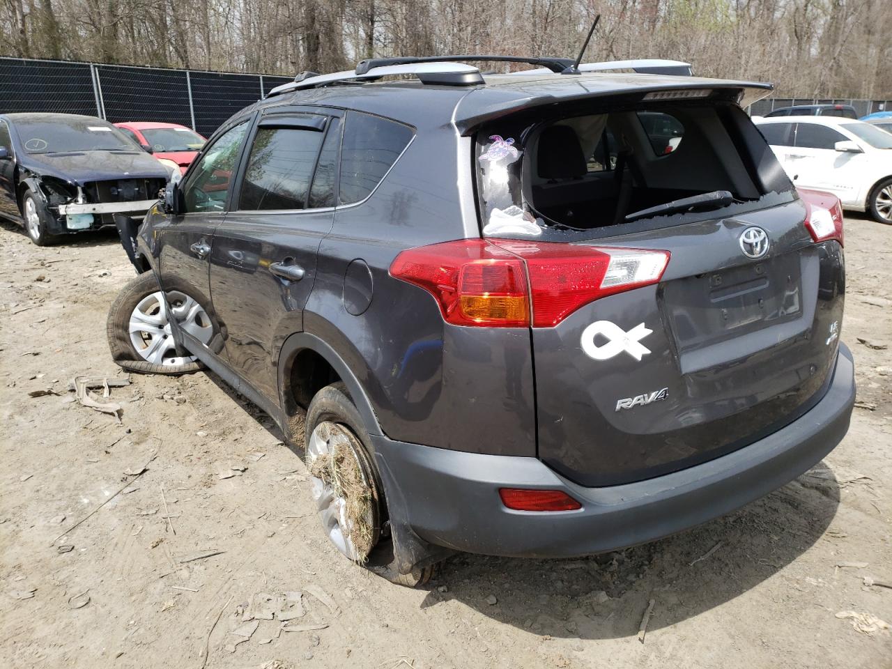 Photo 3 from auction – 2013 TOYOTA RAV4 LE with VIN 2T3BFREV9DW060201
